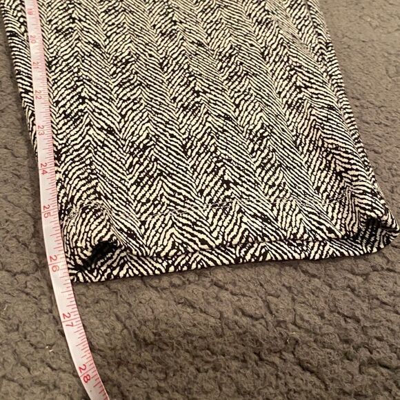 TORRID Black & White Elastic Waist Pull On Pants Size 1X Pockets - Picture 7 of 10
